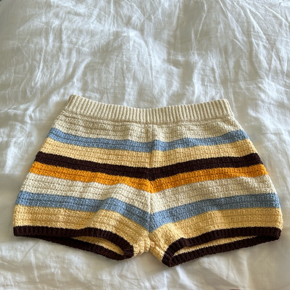 Zara crotchet shorts